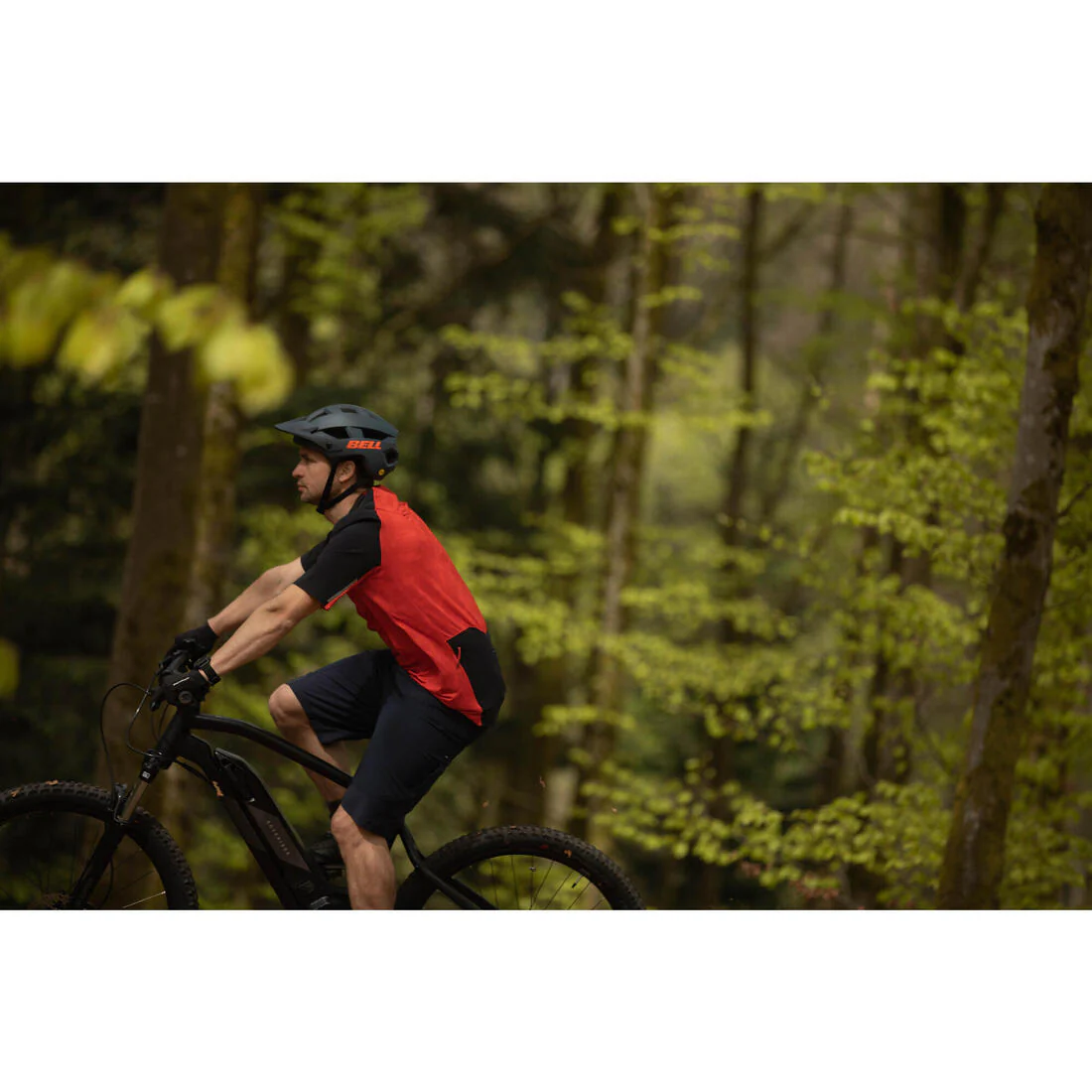 SHORTS CICLISMO MTB HOMBRE NEGRO CORTE CARGO - Image 16
