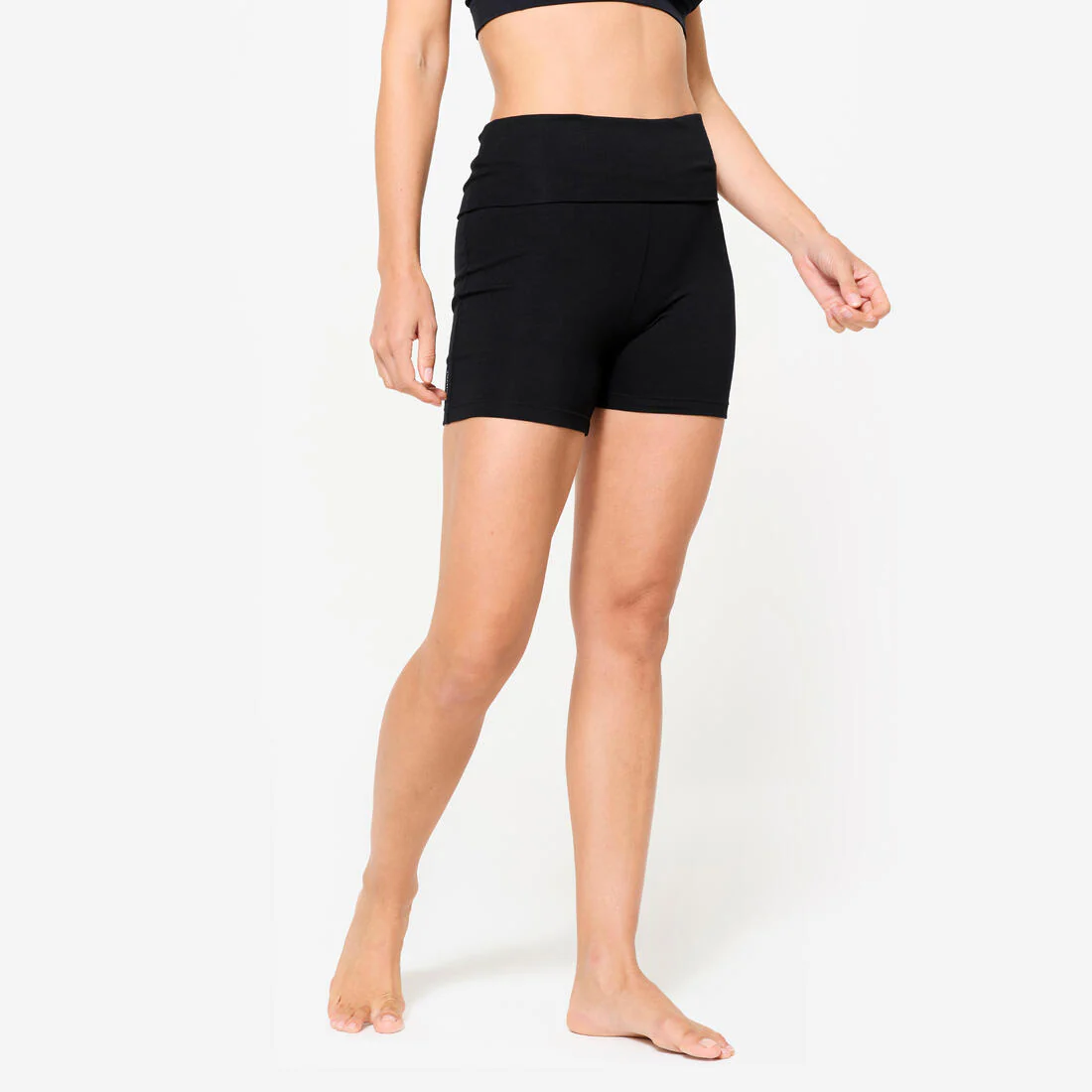 SHORTS YOGA SUAVE MUJER TIRO ALTO