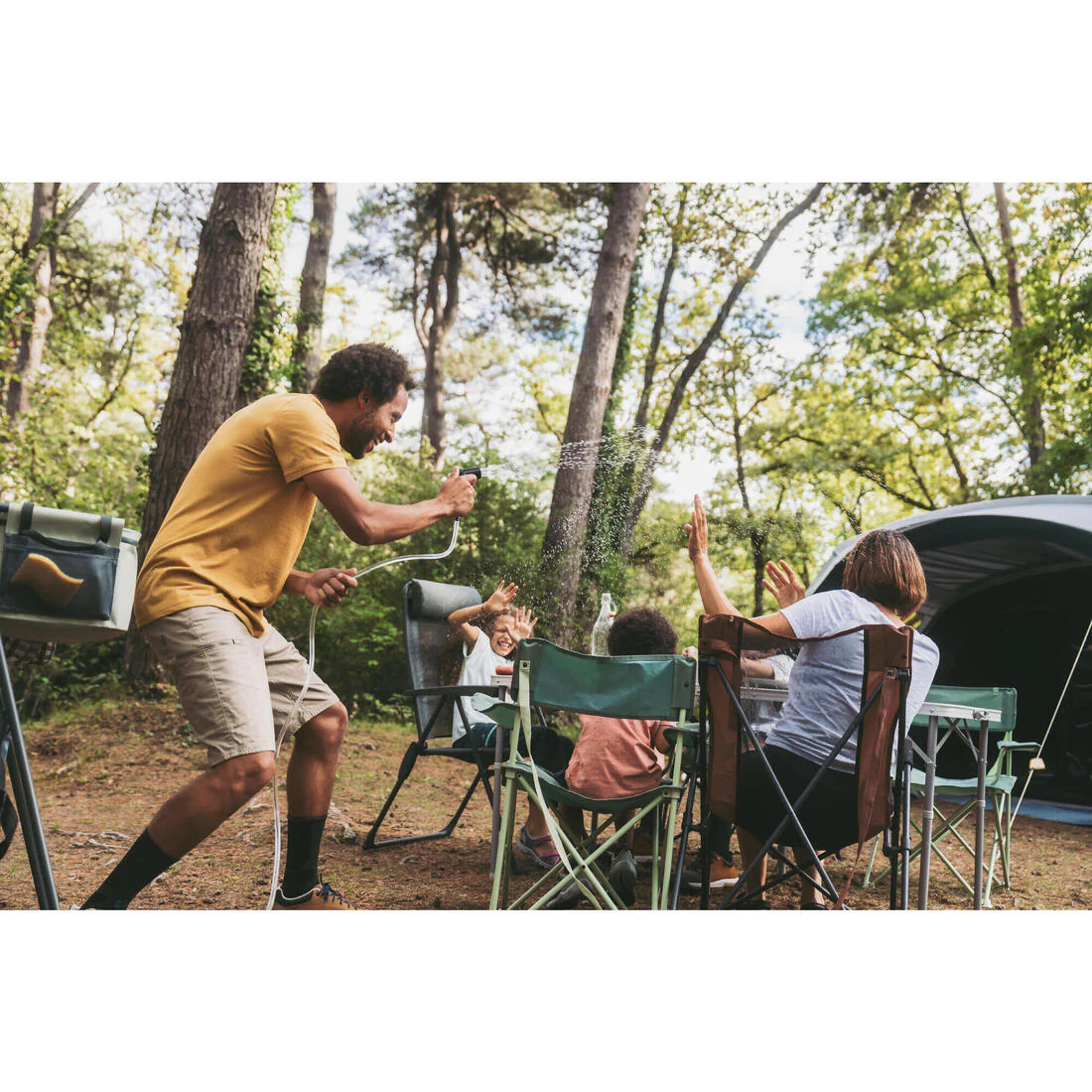 SILLA DE CAMPING RECLINABLE, PLEGABLE Y CÓMODA - Image 11