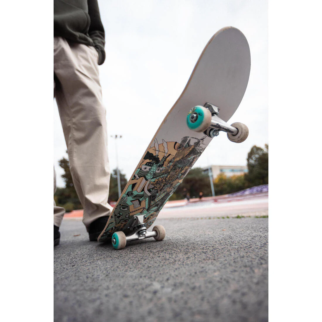 SKATEBOARD COMPLETO FSC CP100 ESCHER TALLA 8" - Image 8