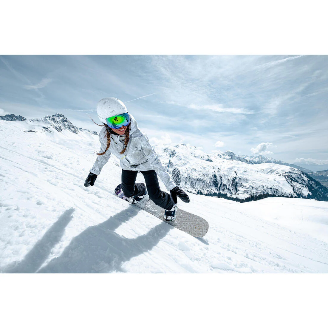 TABLA DE SNOWBOARD ALL MOUTAIN Y FREESTYLE MUJER SNB100 - Image 9