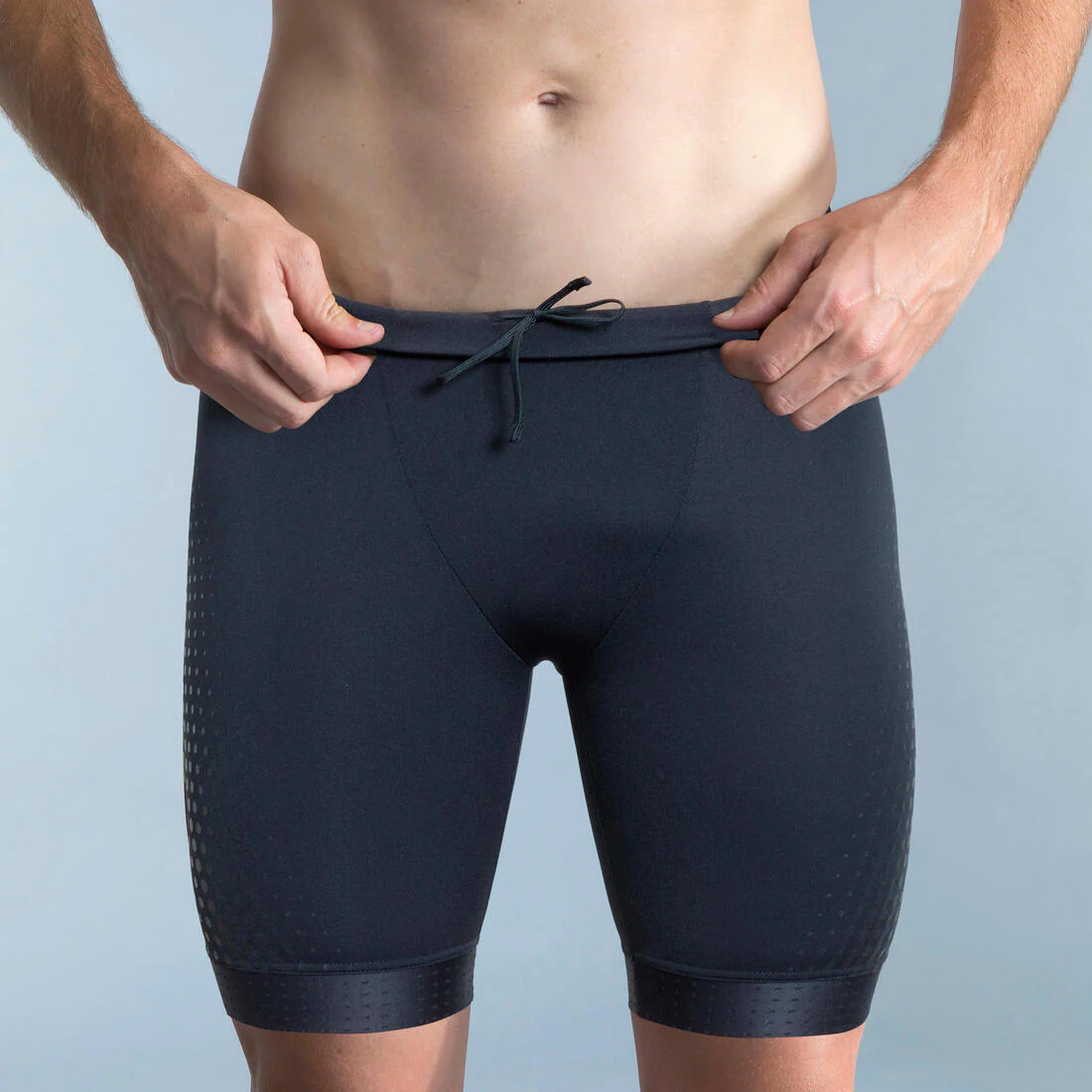 TRAJE DE BAÑO NATACIÓN FITI NEGRO HEXÁGONO - Image 10