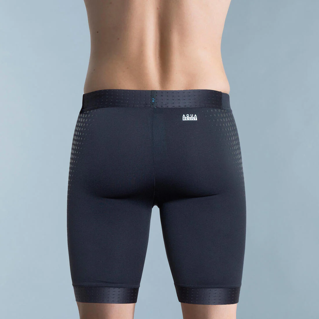 TRAJE DE BAÑO NATACIÓN FITI NEGRO HEXÁGONO - Image 14