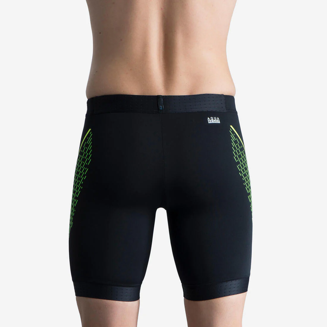 TRAJE DE BAÑO NATACIÓN FITI NEGRO HEXÁGONO - Image 15