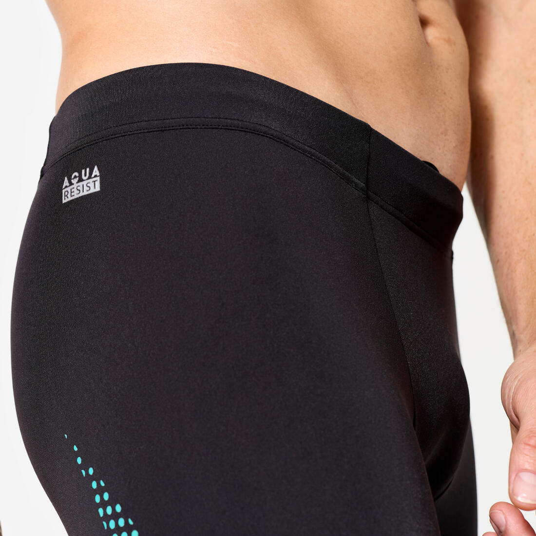 TRAJE DE BAÑO NATACIÓN FITI NEGRO HEXÁGONO - Image 17