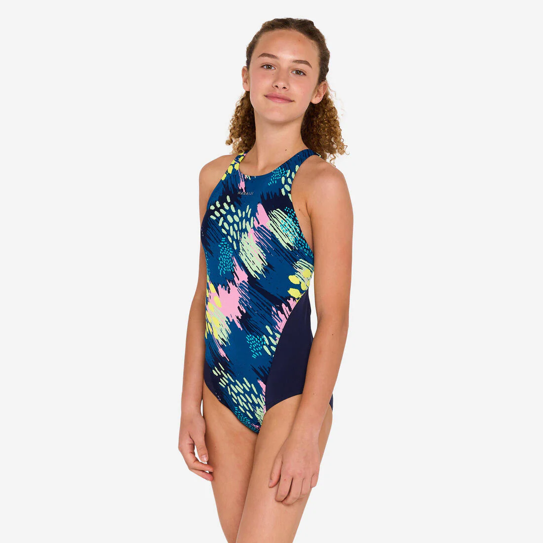 TRAJE DE BAÑO NATACIÓN NIÑA 500 KAMIYE OAOA