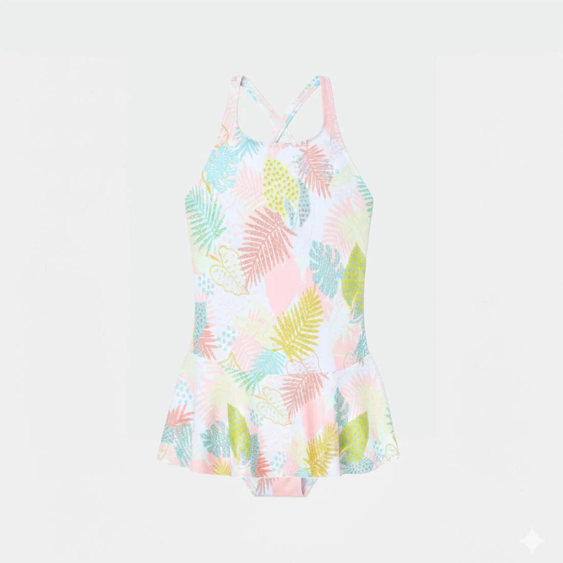 TRAJE DE BAÑO ENTERO NATACIÓN AMA NIÑA FALDA - Image 5