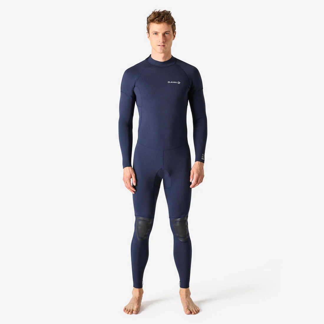 TRAJE SURF HOMBRE 100 AZUL NEOPRENO 2/2 MM