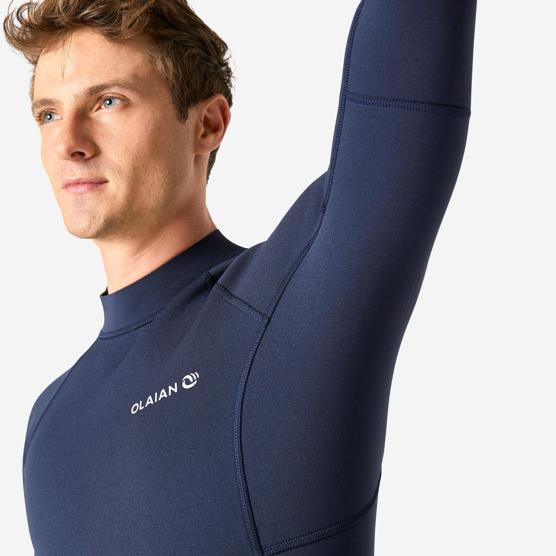 TRAJE SURF HOMBRE 100 AZUL NEOPRENO 2/2 MM - Image 4