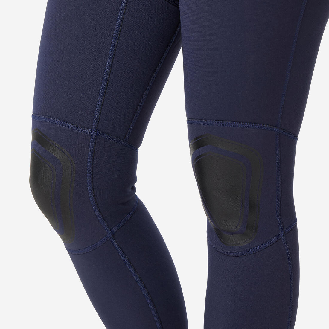 TRAJE SURF MUJER 100 AZUL MARINO NEOPRENO 2/2 MM CIERRE ESPALDA - Image 5