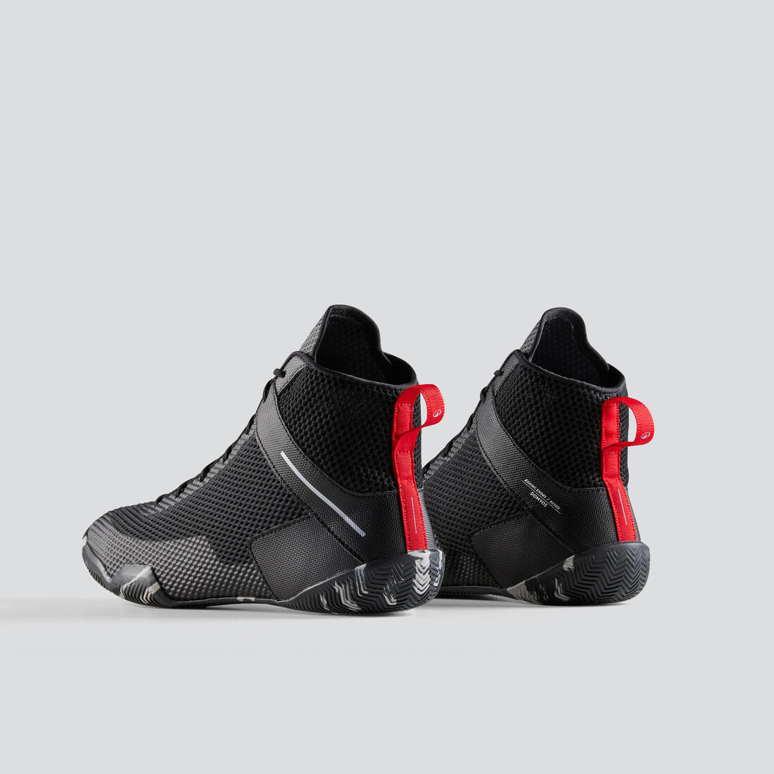 Botas Boxeo Inglés Negro Ligeras Flexibles - Image 3
