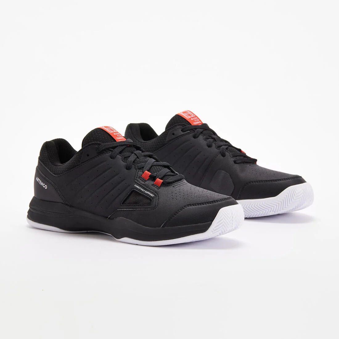 ZAPATILLAS DE TENIS HOMBRE ARCILLA TS 500 NEGRO ROJO LADRILLO - Image 2
