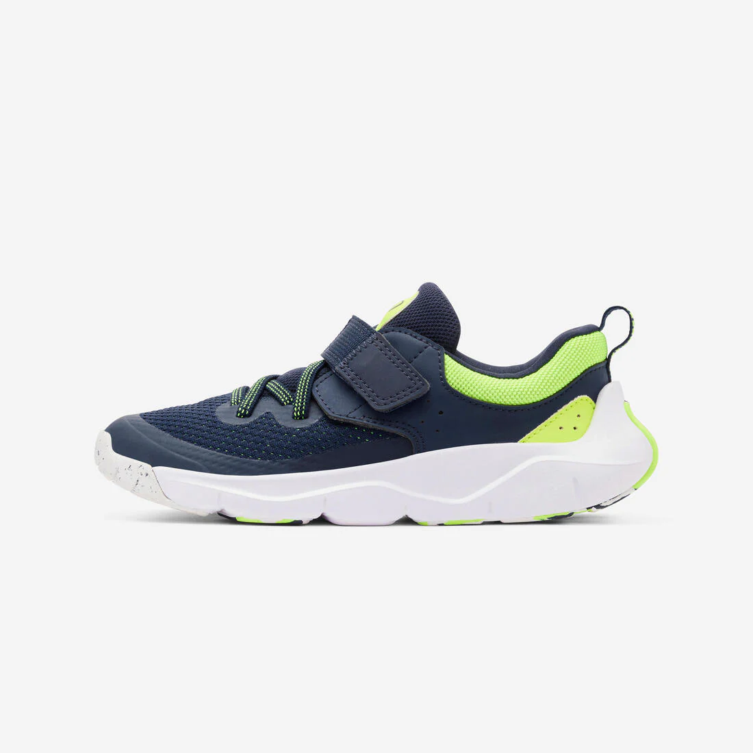 ZAPATILLAS PLAYFUL FAST NIÑOS AZUL MARINO LIVIANAS VELCRO CORDONES ELÁSTICOS