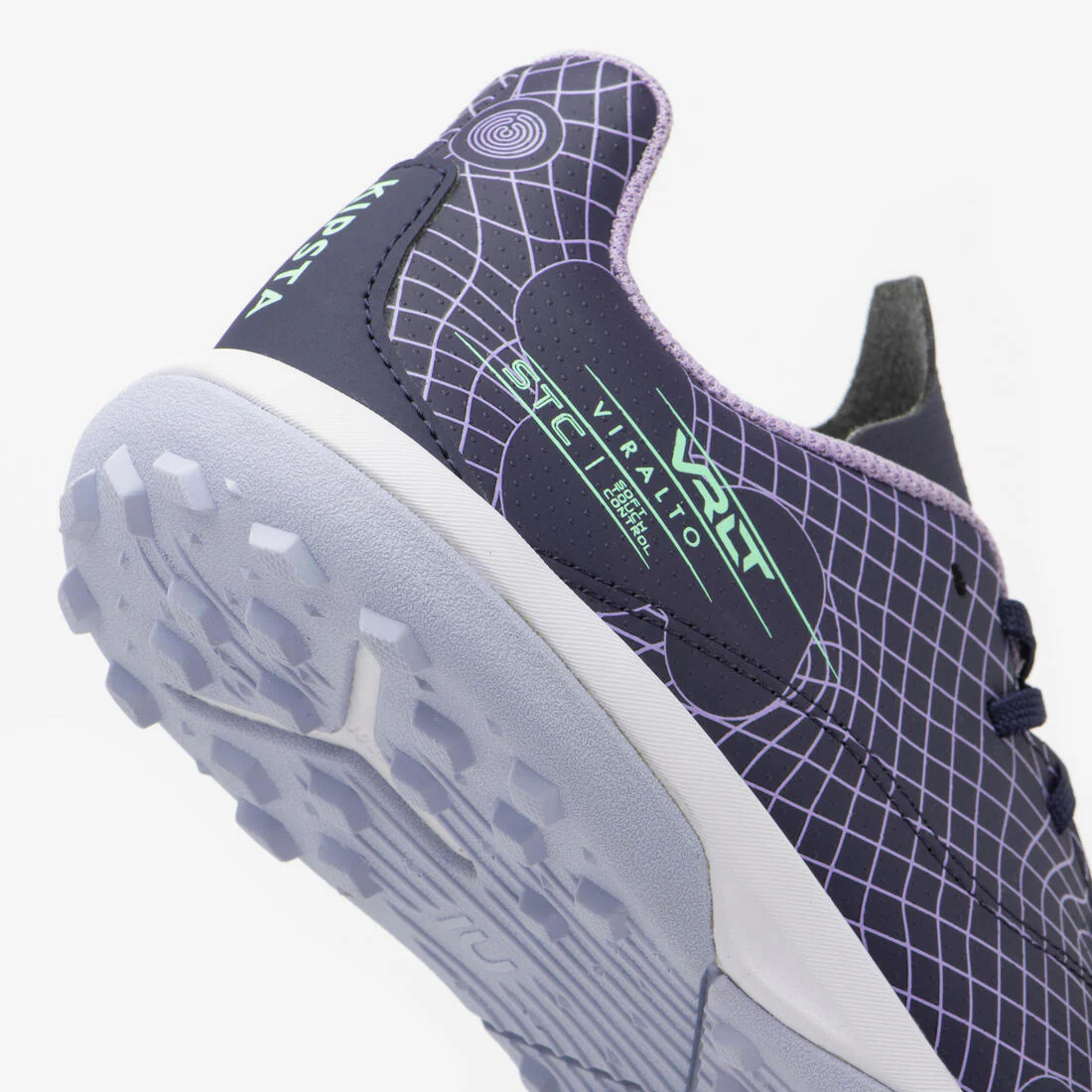 ZAPATILLAS DE FÚTBOL CORDONES NIÑO VIRALTO I TURF TF NEBULA - Image 7