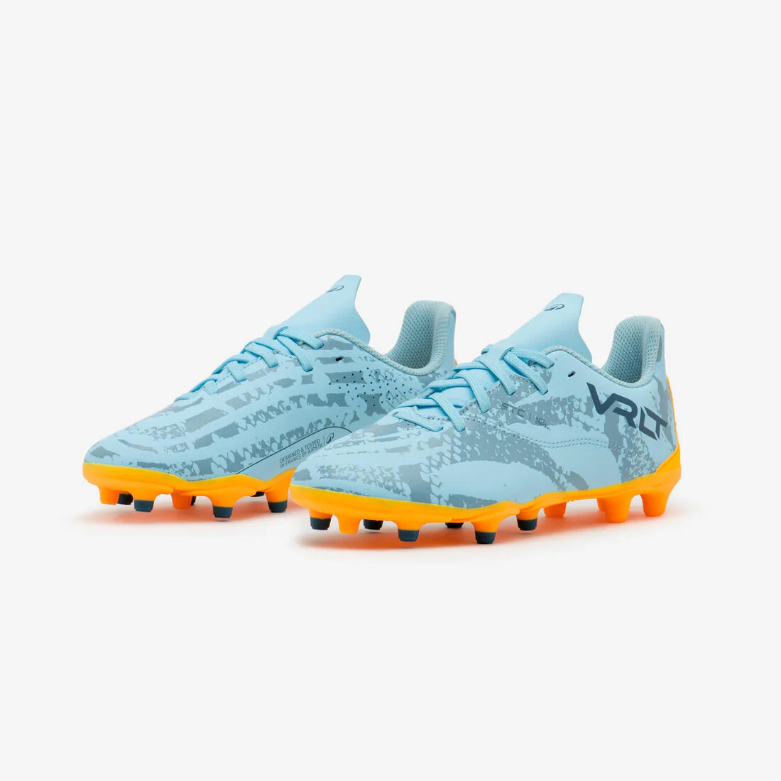 ZAPATILLAS DE FÚTBOL NIÑO CON CORDONES VIRALTO I FG NARANJA Y - Image 8