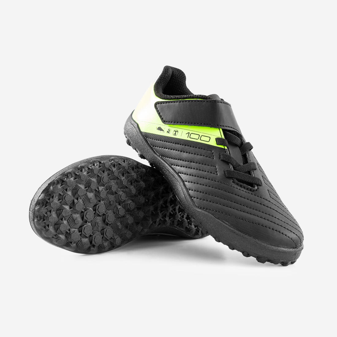 Botines Pasto Sintético Niños Easy Turf Negros - Image 8