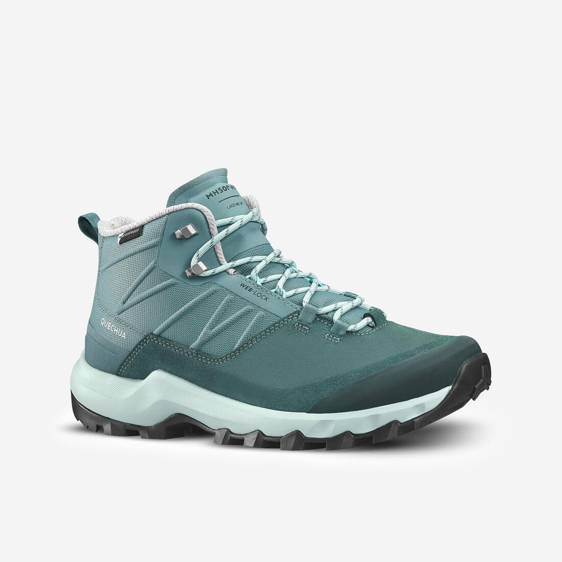 BOTAS IMPERMEABLES SENDERISMO MUJER MH500 MID - Image 12